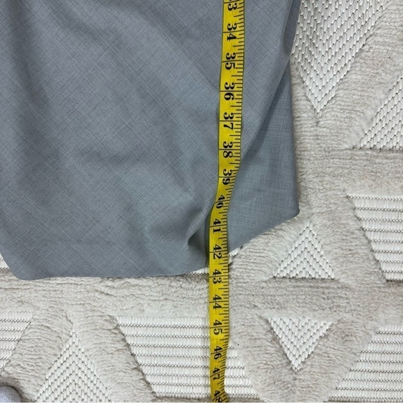 Cynthia Steffe Dress Size 8 Gray Wool Blend Midi Sheath - Picture 12 of 16